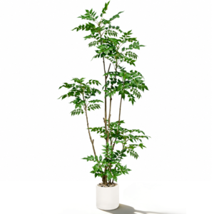 6.2FT Artificial Sumac Tree, Tall Fake Plant Indoor Home Decor